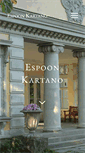 Mobile Screenshot of espoonkartano.fi