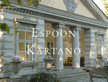 Tablet Screenshot of espoonkartano.fi